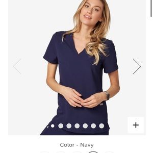 Figs scrub top - Casma - Medium - Navy